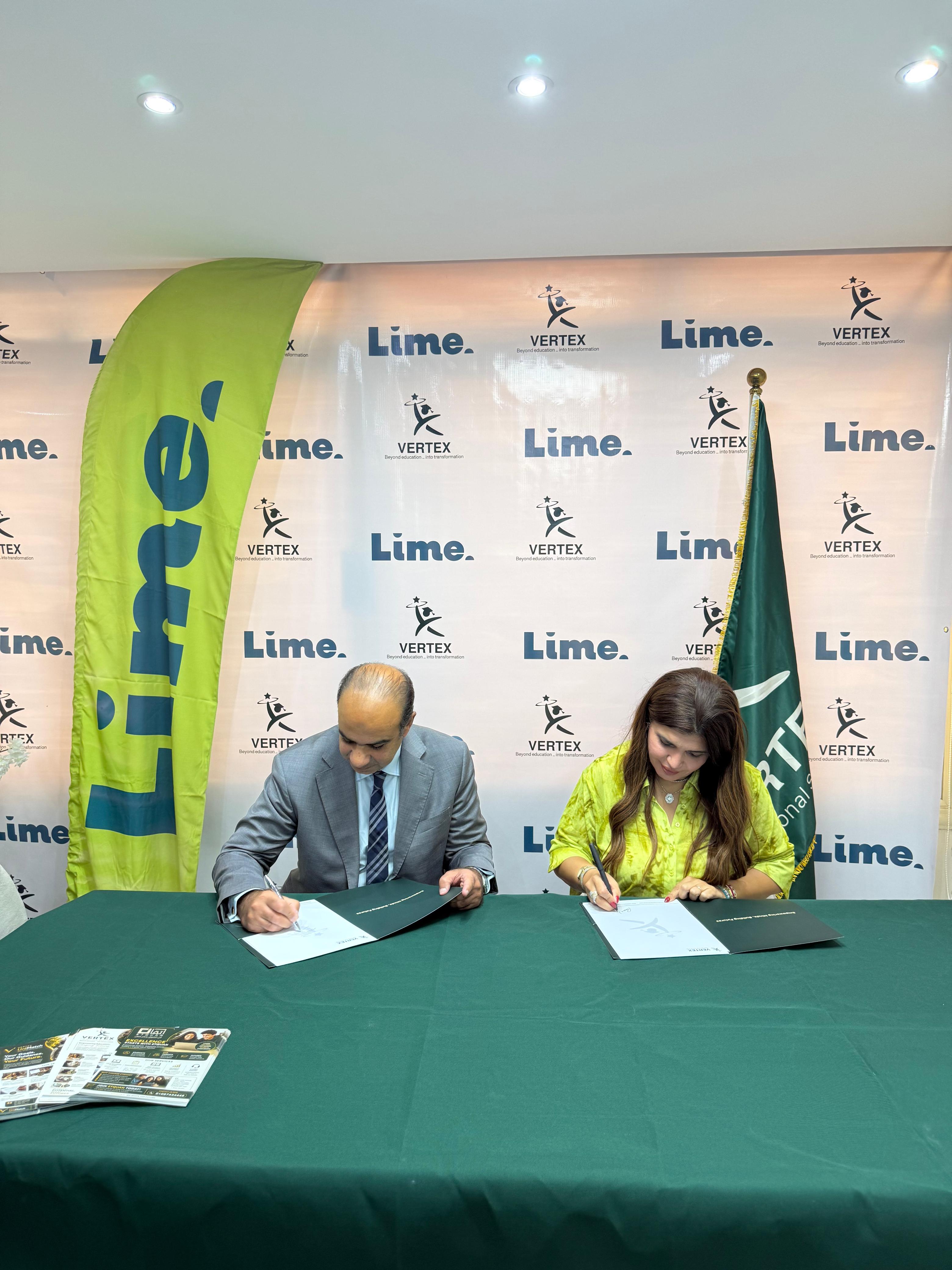 Lime Signs Strategic Partnership with Vertex Learning Solutions to Expand Access to Education and Professional Development